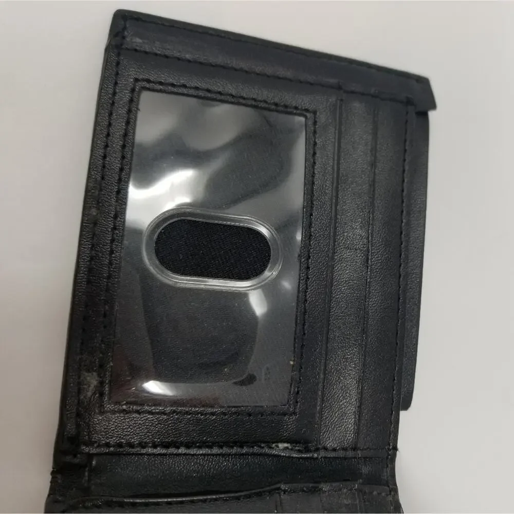 Perry‎ Ellis Black Leather Men's Wallet
